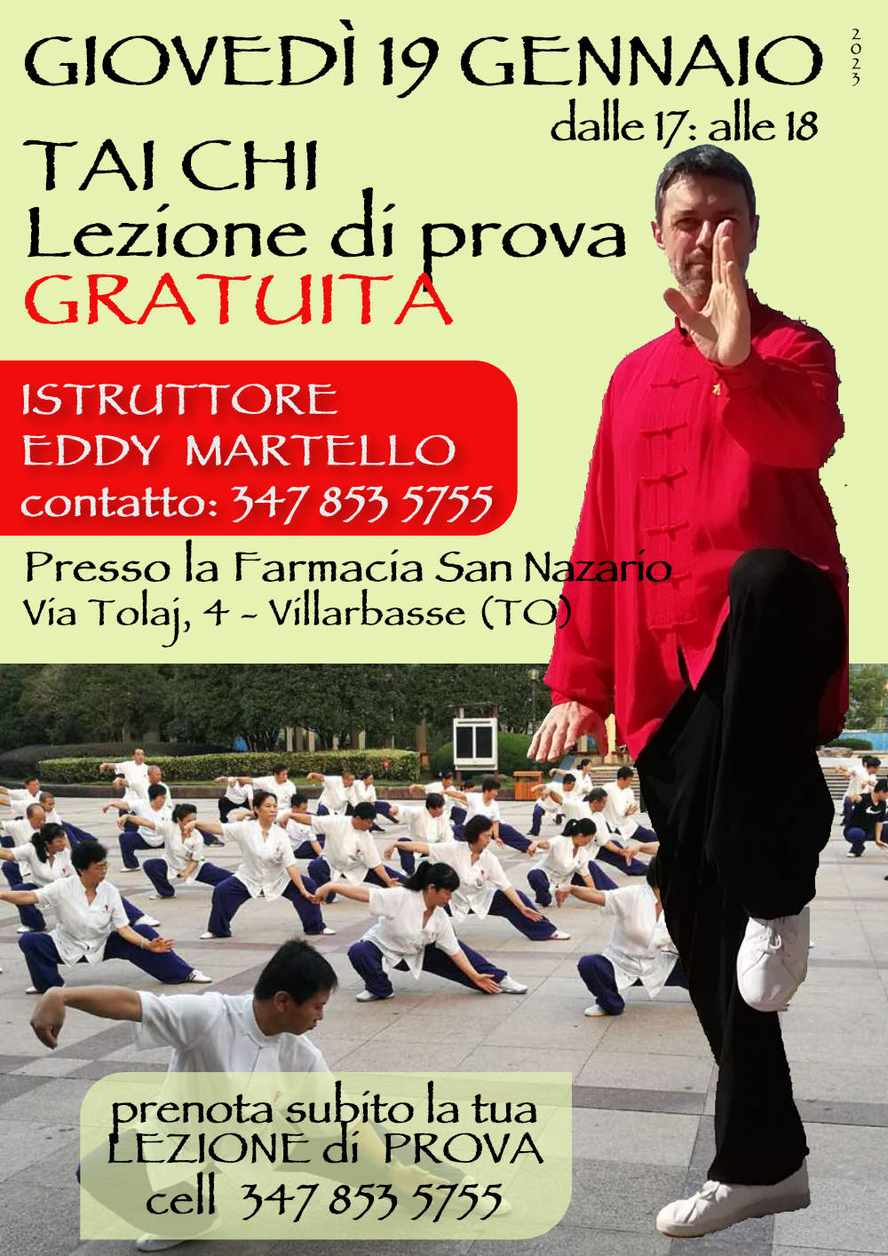 tai chi lezione prova 19 1 2023