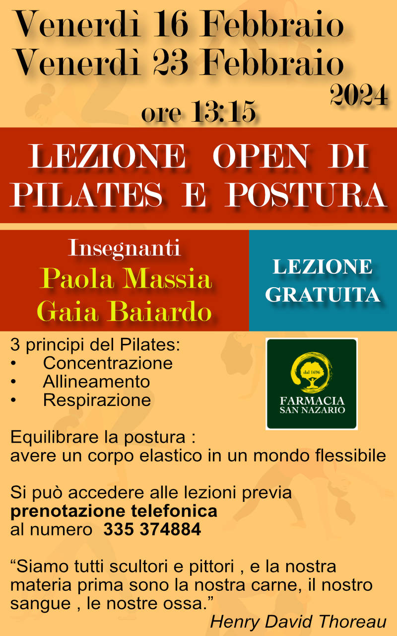 pilates open 16 23 feb